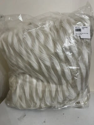 Pottery Barn Adolescente Invierno Zorro Piel Sintética Beanbag Silla Slipcover Grande Nuevo Foto 1 de 2