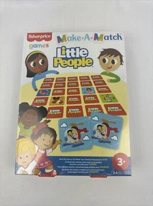 Fisher Price Juegos Make-A-Match Little People Juego de Cartas 2-4 Jugadores Para Edades 3+ - Imagen 1 de 2