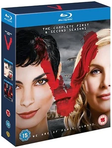 V 1+2 (2009+2011) COMPLETE NEW 'Visitors' SciFi TV Season Series RgFree BLU-RAY - Picture 1 of 1
