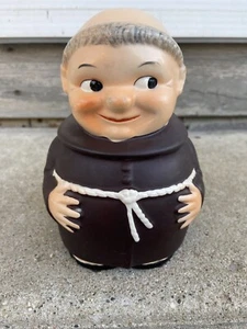 VINTAGE GOEBEL FRIAR TUCK MONK RX106 I TOBACCO JAR HUMIDOR GERMANY 1957 - Picture 1 of 11
