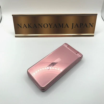 [Mint] PINK SHARP SH-01J AQUOS KEITAI 2 JAPAN ANDROID FLIP PHONE UNLOCKED 601SH - Image 1 of 4