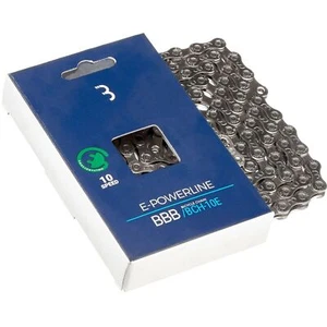 BBB E-Powerline E-Bike BCH-10E cadena 10x, plata niquelada para bicicletas eléctricas - Imagen 1 de 3