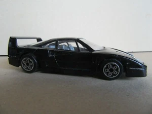 63R Burago No 4128 Made In Italy Ferrari F40 Black 1:43 - Picture 1 of 7