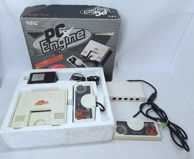 PC Engine console 2 TurboControllers Multi Tap Boxed set NTSC-J Tested - Image 1 of 4