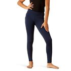 Ariat Youth Eos 2.0 Full Seat Riding Tights In Navy - 10048905