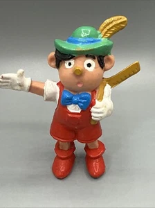 Vintage 1980's Pinocchio PVC/ Rubber 3.5" Figure Juplay Jupplay Spain - Picture 1 of 13