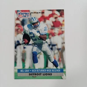 1991 Pro Set NFL Mel Gray #500 Detroit Lions - Picture 1 of 2