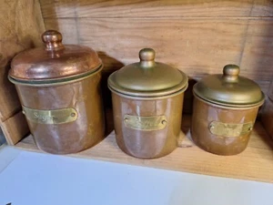 Botes de cocina Fantuzzi vintage de cobre - Imagen 1 de 14