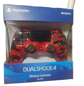 Sony PlayStation Dualshock 4 V2 Controller -Red Camo (CUH-ZCT2G 11)