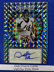 Guiones de fútbol americano Dalton Risner Panini 2023 #S15 autógrafo Prizm Broncos - Imagen 1 de 2