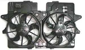 New Dual Radiator and Condenser Fan Assembly for Ford Escape 2005-2007 - Picture 1 of 2