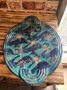 Alston Village Ashton Cumbria Studio Pottery Serving Plate vintage - Picture 1 of 14