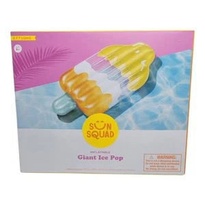 6" FT Inflatable Pool Float Giant Ice Pop Summer Beach Floating Raft - Picture 1 of 3