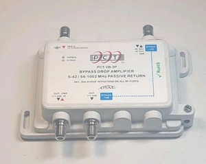 PCT PCT-VB-2P Bypass  Drop Amplifier 5-42/54-1002 MHz Passive Return Cble  New  - Picture 1 of 10
