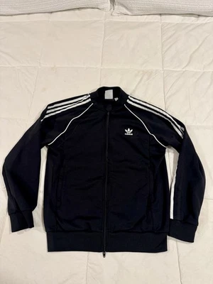 Adidas Originals SST Track Jacket Women’s Size Large Black 3 Stripes CW1256 - Image 1 of 4