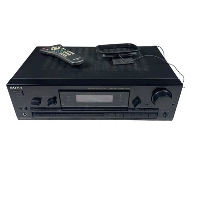 Sony STR-D590 AV Surround Sound Receiver Stereo Phono w/ Remote & Antenna Bundle - Image 1 of 4