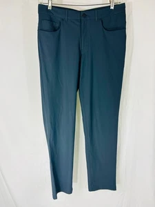 VRST Pants Mens 33x34 Blue Limitless Athletic Fit Slant Pocket Flat Front Chino - Picture 1 of 7