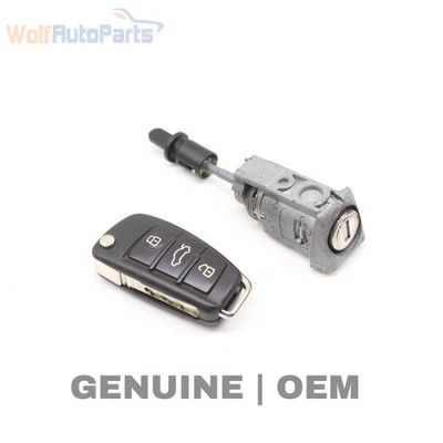 2015-2017 AUDI A3 - LOCK Switch / Cylinder SET W/ KEY 8V4898375B - Image 1 of 4