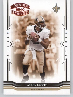 2005 Donruss Throwback Threads #90 Aaron Brooks Silver Holofoil #/150 - Image 1 of 2