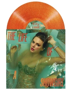 Taylor Swift - The Life Of a Showgirl: ORANGE GLITTER VINYL (PRESALE) - Picture 1 of 4
