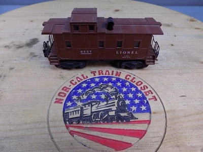 Lote de unidades de humo Lionel 6557 iluminadas Smoke Caboose sin probar #BLk17 Foto 1 de 4