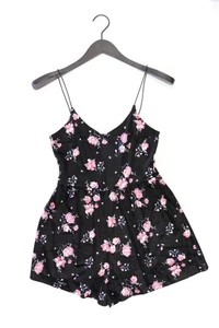 Second Life Fashion Kurzer Jumpsuit Regular Jumpsuit für Damen Gr. 36, S schwarz - Bild 1 von 6