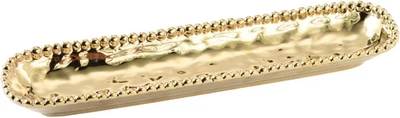 Porcelain Cracker Cheese and Charcuterie Tray (Gold) - Image 1 of 4