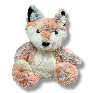 2019 Wishpets Fox Plush Orange Gray Yellow White Stuffed Animal 85002 - Picture 1 of 7