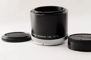 Tubo prolunga obiettivo fotocamera Canon quasi come nuovo FD 50 Giappone U dal Giappone - Foto 1 di 24