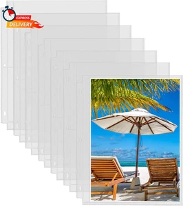 30 Stück Fotohüllen für 3 Ringordner - (8x10, für 60 Fotos), Archivseite P - Bild 1 von 12