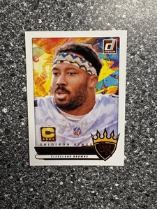 Panini Donruss 2025 NFL Myles Garrett Gridiron Kings #No.GK-MGT Cleveland Browns - Bild 1 von 2