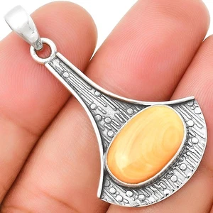 Concha de ostra espinosa natural - Arizona 925 plata esterlina colgante joyería P-1195 - Imagen 1 de 5