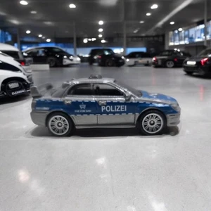 2020 Matchbox "Highway Speeders" 2007 Subaru Impreza WRX SILVER | POLIZEI | MINT - Picture 1 of 7