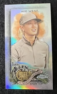 2022 Allen & Ginter Chrome #285 - Michelle Wie West - Mini Refractor - Picture 1 of 2