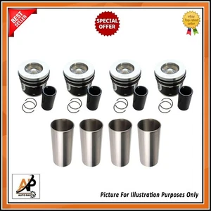 PISTONS & LINERS FOR JAGUAR 2.0 D 204DTD – XE XF E-PACE F-PACE DIESEL - NEW - Picture 1 of 4