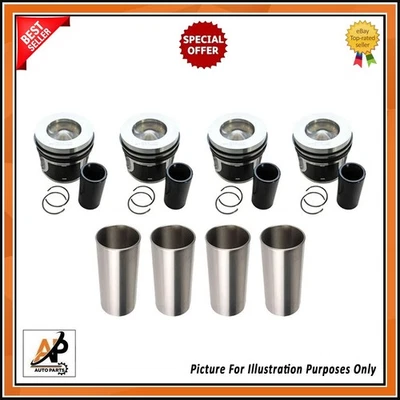 FOR JAGUAR 2.0 DIESEL 204DTD PISTONS & LINERS – FITS XF XE E-PACE F-PACE - Image 1 of 4