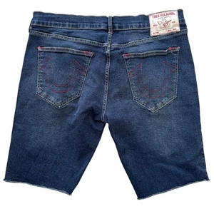 True Religion Ricky Relaxed gerade Jeansshorts Herren Größe 36 x 11 - Bild 1 von 11