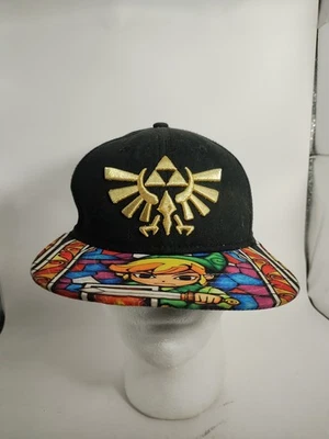 Legend Of Zelda Snapback Hat Wind Walker Embroidered Graphic Print Video Game - Изображение 1 из 4