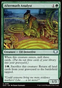 Magic/MTG Nachhall-Analytiker EOC-91 Uncommon Deutsch Neu - Bild 1 von 2