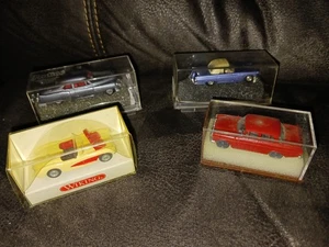 4 1:87 HO Scale Praline Brekina Wiking Stock in Cases Corvette Mercedes T-bird + - Picture 1 of 7
