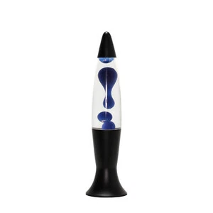 Lámpara De Lava Retro Azul Negro H:40cm G9 Incl. Bombilla Lámpara De Mesa ROXY - Imagen 1 de 7