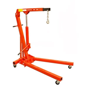 ENGINE CRANE 1 TON LIFT FOLDABLE HEAVY DUTY FOLDING HYDRAULIC WORKSHOP CRANE - Picture 1 of 2