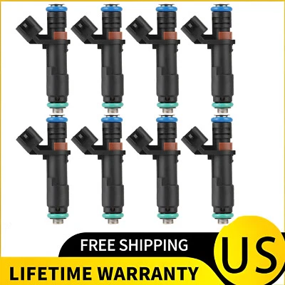 Inyectores de combustible FJ817 8 piezas para Lincoln Mark LT 5,4 L V8 2006 2007 y Navigator 5,4 L Foto 1 de 4