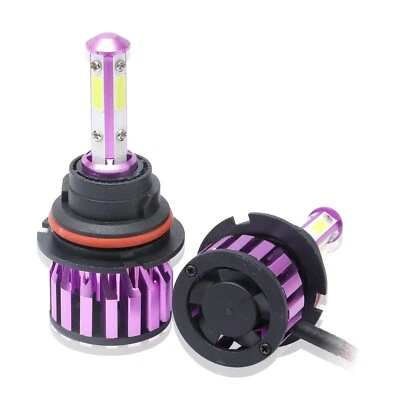 4 Sided 9004 LED Headlight Bulbs Hi/Lo Beam 10000W 3600000LM 6000K Super Bright Foto 1 de 4