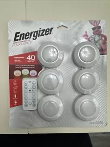 Energizer Remote Controlled Puck Lights- 3 Color Modes - Picture 1 of 2