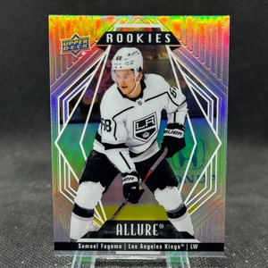 2022-23 Upper Deck Allure Samuel Fagemo Base Rookie Los Angeles Kings #126
