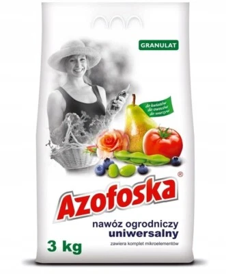 BIOPON Azofoska granulowana nawóz uniwersalny 3kg