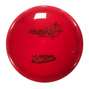 DISC GOLF INNOVA STAR COLOSSUS LONG DISTANCE DRIVER 173-5g RED W/ HOLO FOIL - Picture 1 of 1