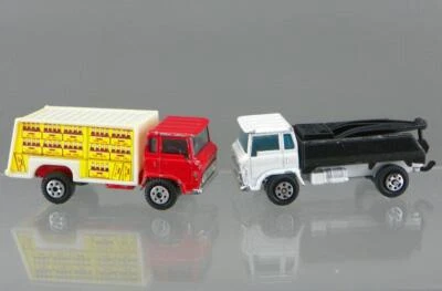 Vintage 1980's Yatming Raod Champs Diecast Coca-Cola Delivery Truck Wrecker Lot - Image 1 of 4