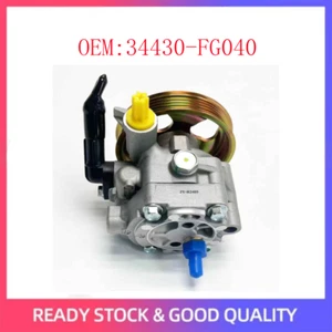 34430-FG040 Fit For Subaru Impreza WRX STI EJ257 2008-2018 Power Steering Pump - Picture 1 of 8